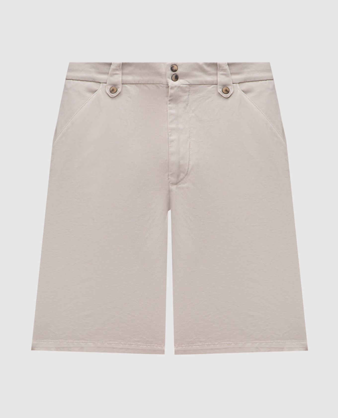 Beige Bermuda shorts Brunello Cucinelli