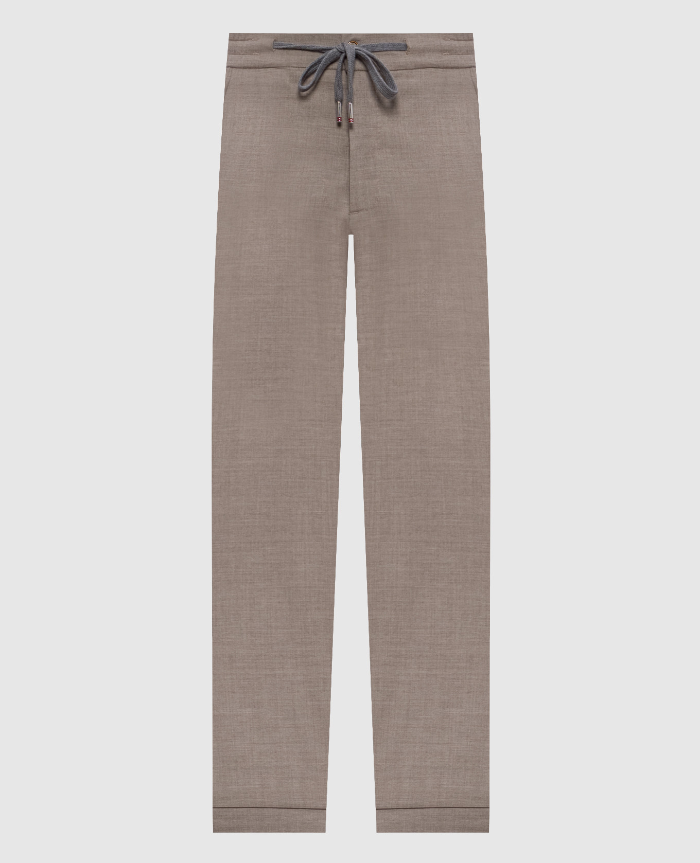 

Beige cashmere and silk pants Marco Pescarolo