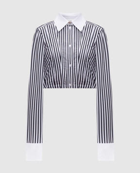 Max Mara Sportmax ABANO striped cropped shirt ABANO