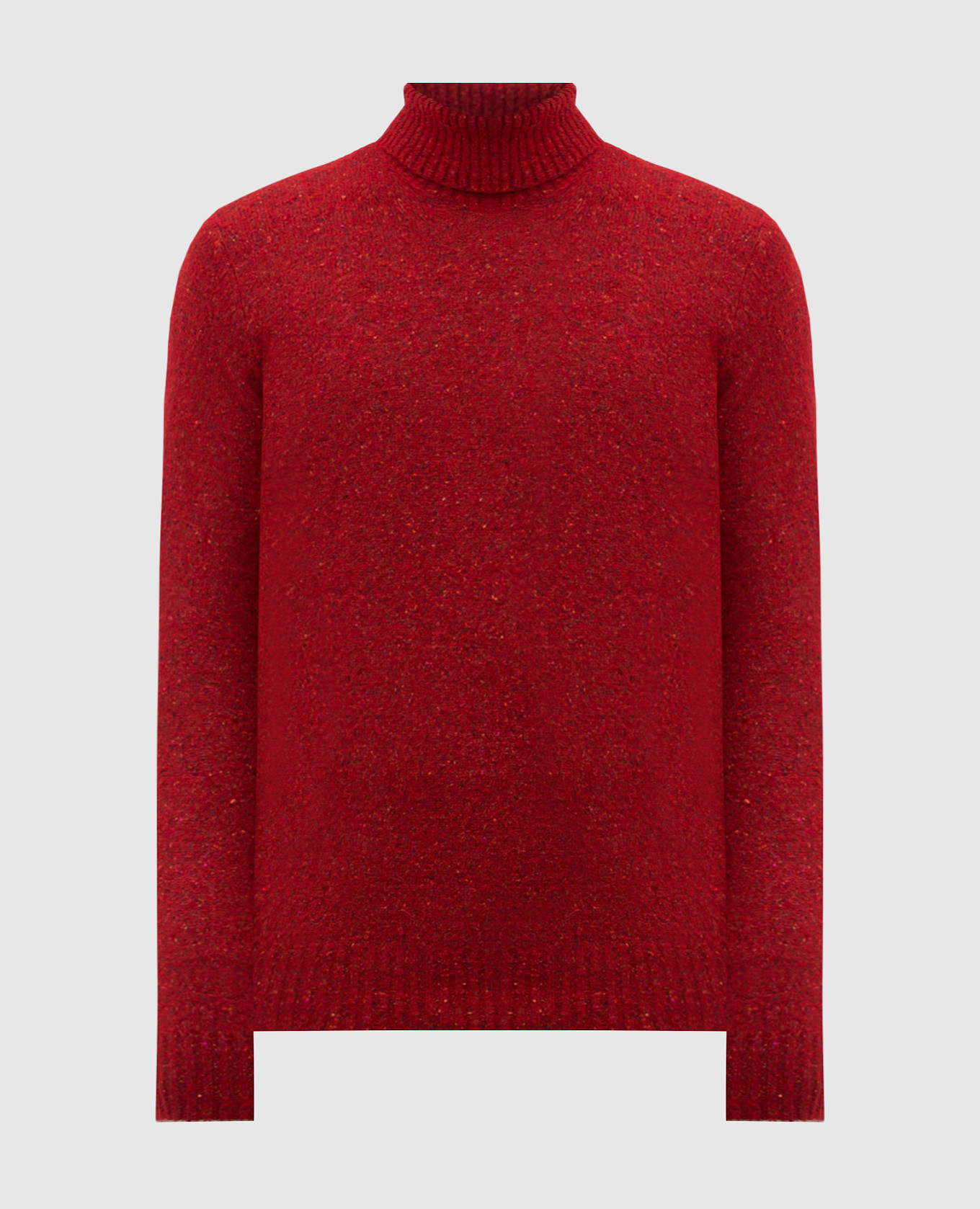 Red sweater with wool and silk Brunello Cucinelli