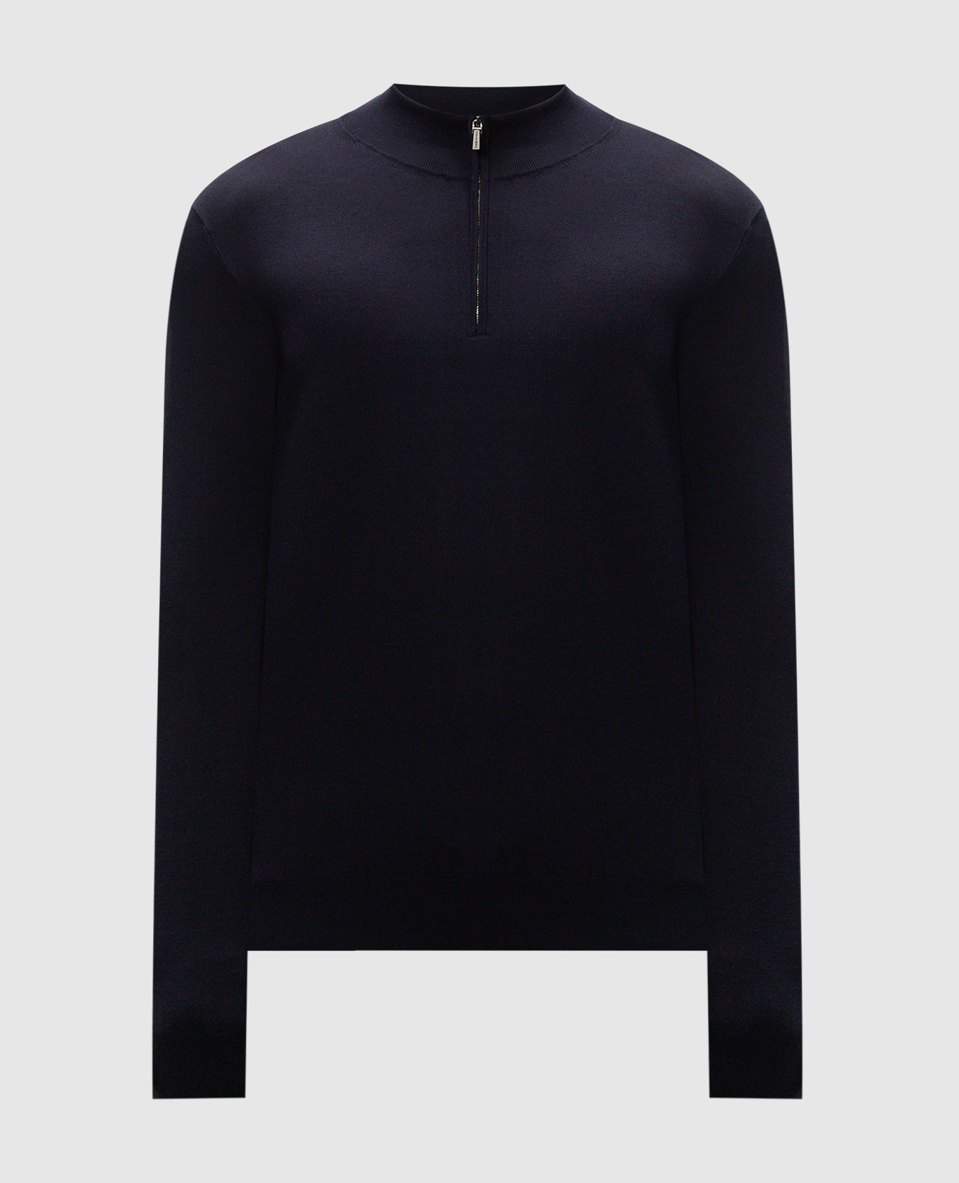 

Blue jumper with cashmere and silk COLOMBO