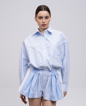 Alexander Wang Blue striped jumpsuit 1WC2256741