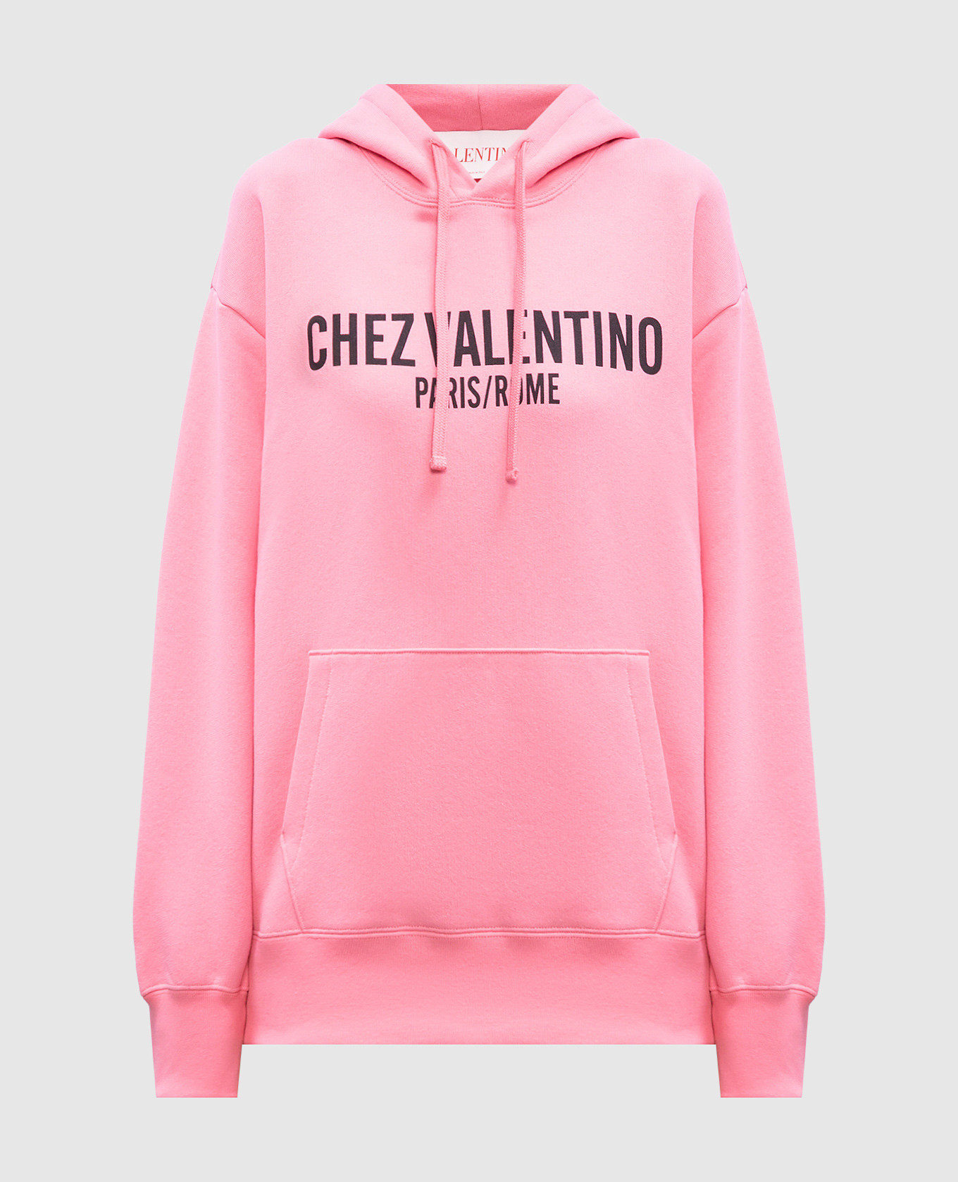 Valentino - Chez Valentino pink printed hoodie 6B3MF24D960