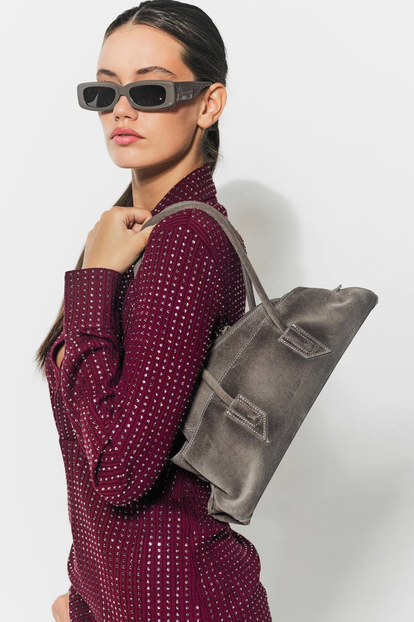 Mini Marfa brown sunglasses The Attico by Linda Farrow 6