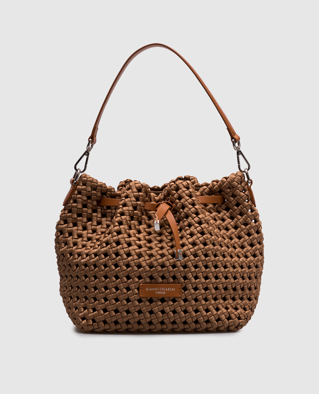 

Brown woven bag FIORE Gianni Chiarini