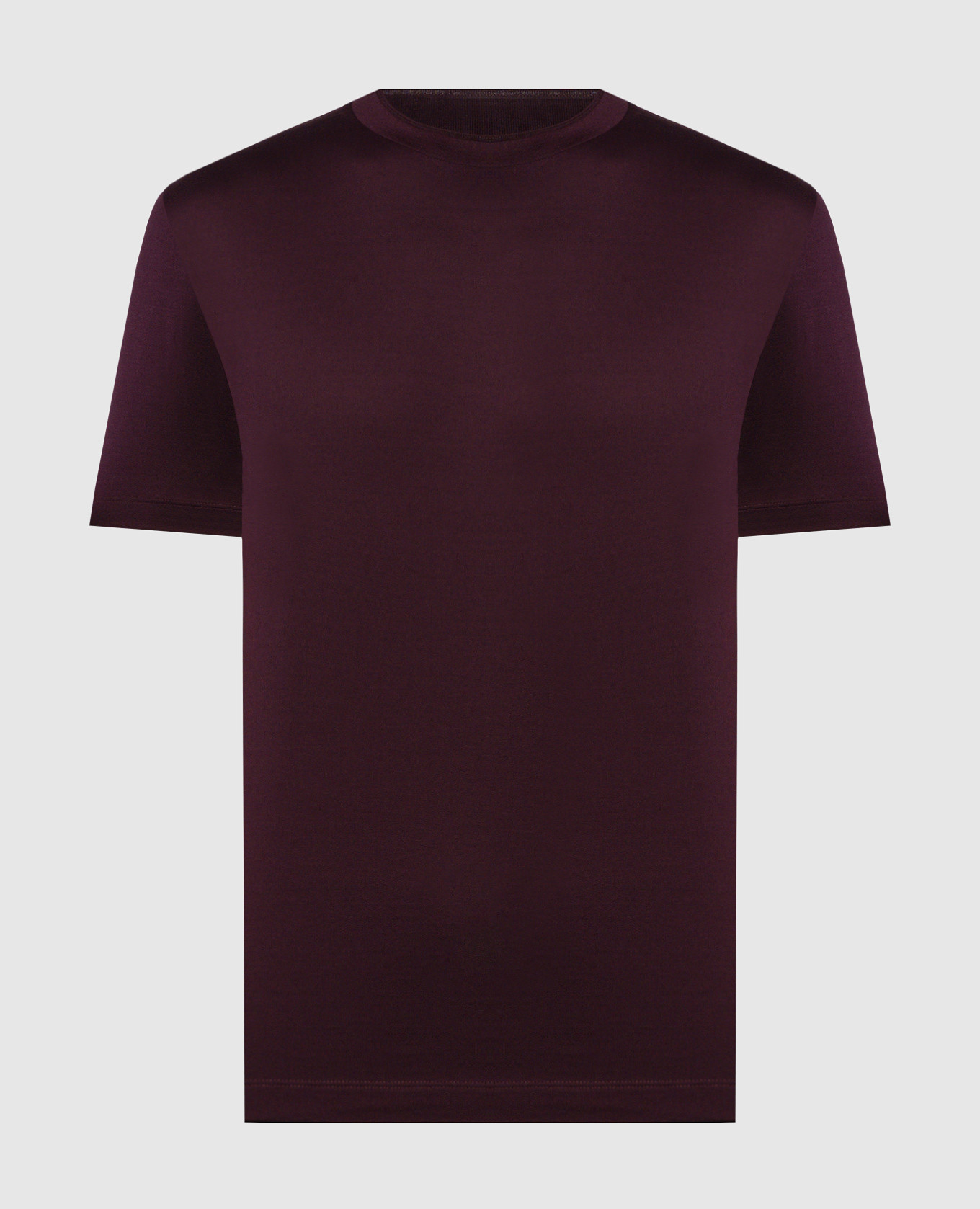 

Burgundy T-shirt Canali, Бордовый