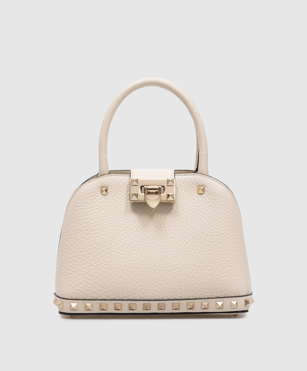 Valentino - Beige leather bag ROCKSTUD 5W0B0Q69VSF - shop