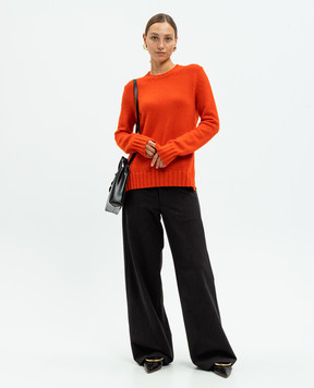 Jil Sander Red sweater with wool and silk J40GP0161J14730