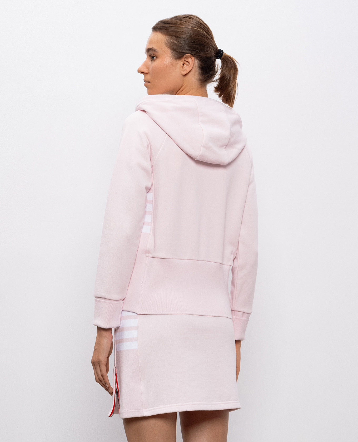 

Pink sports jacket with logo Thom Browne