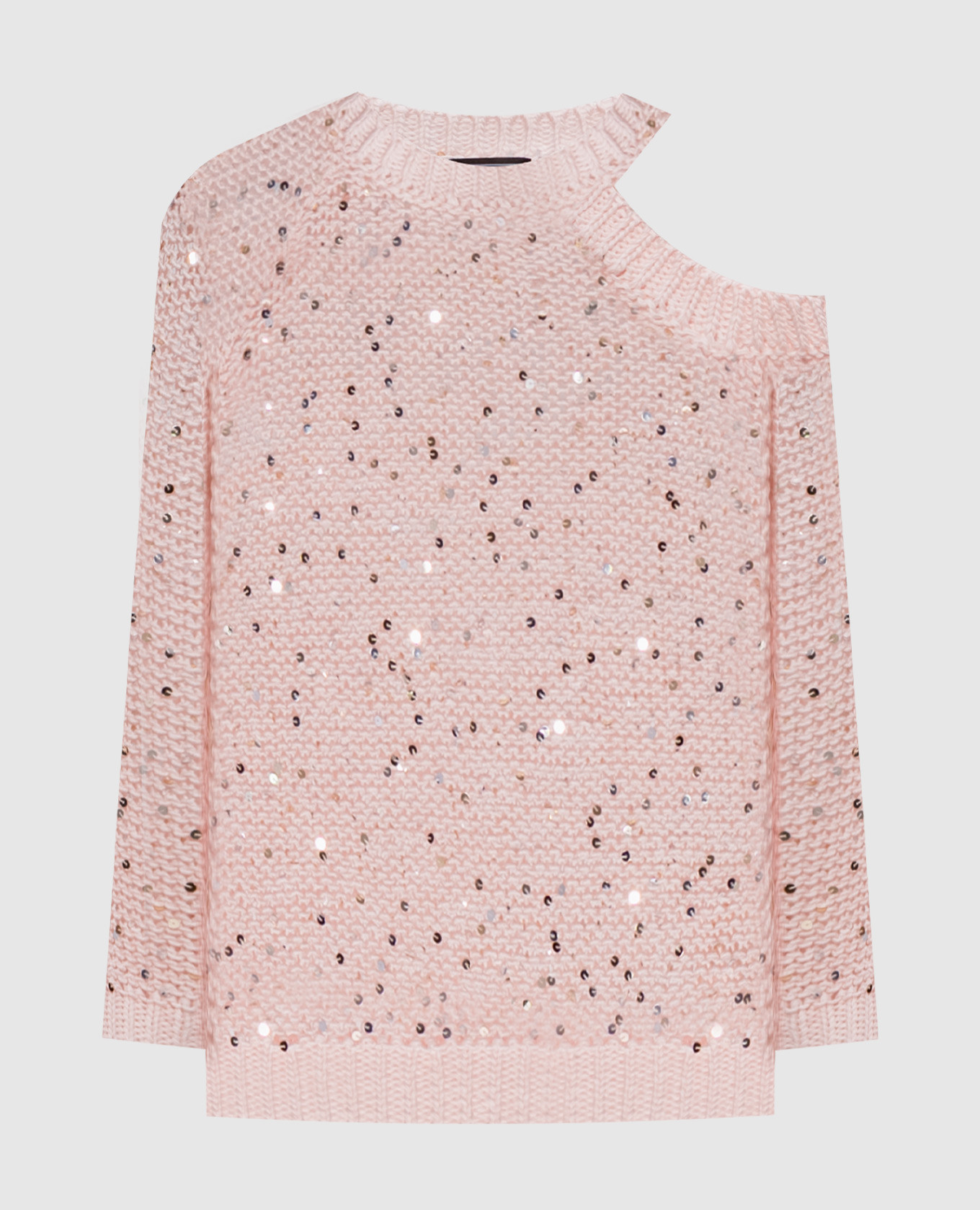 Pink sweater with sequins Peserico