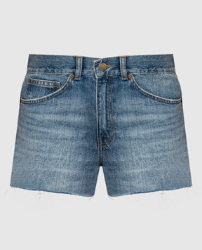 Max & Co CANCUN blue denim shorts with a distressed effect CANCUN