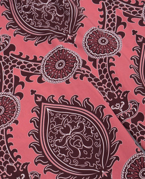 La DoubleJ Pink tights with a print SOC0013NYL008OLT01
