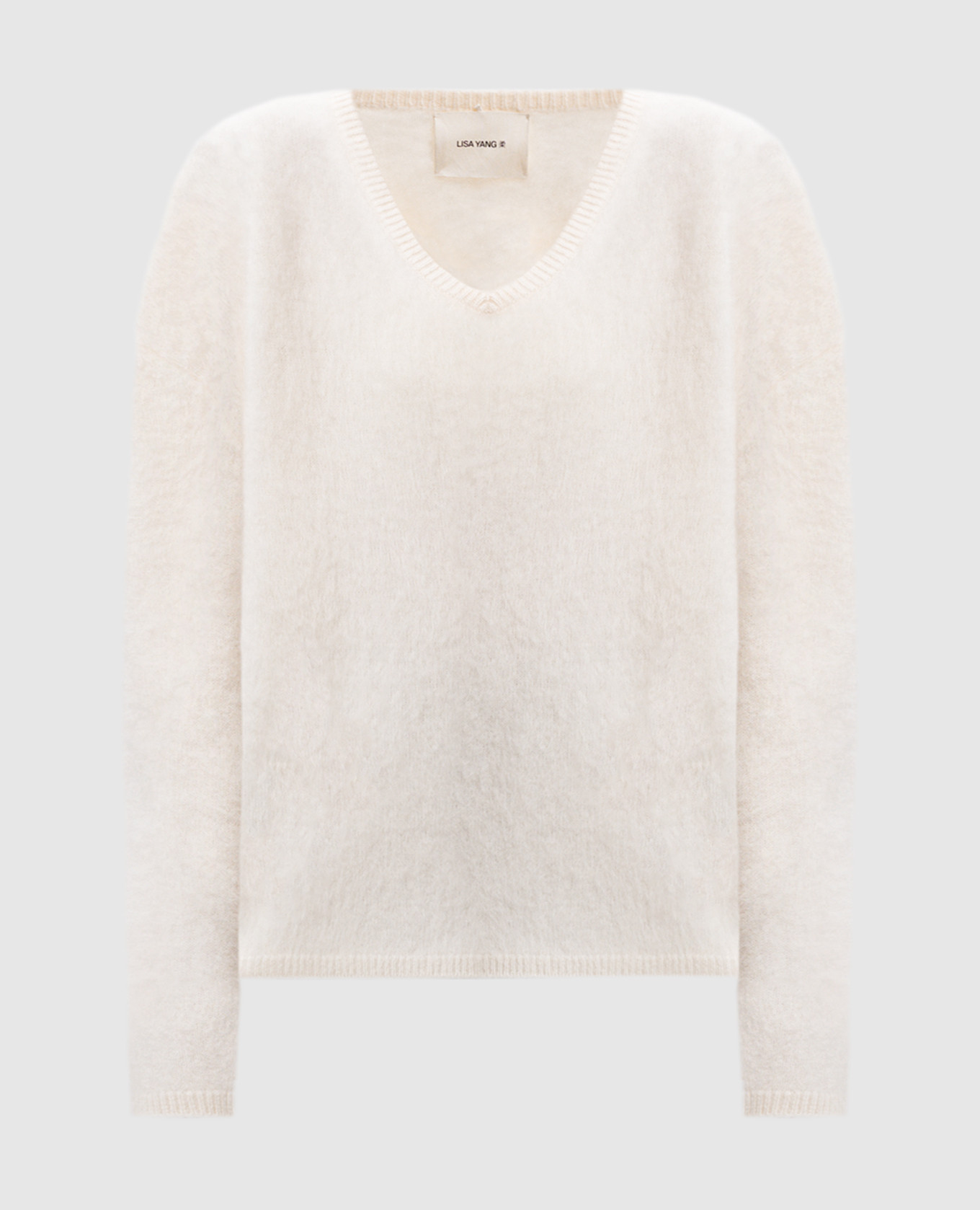 

Margareta white cashmere pullover LISA YANG