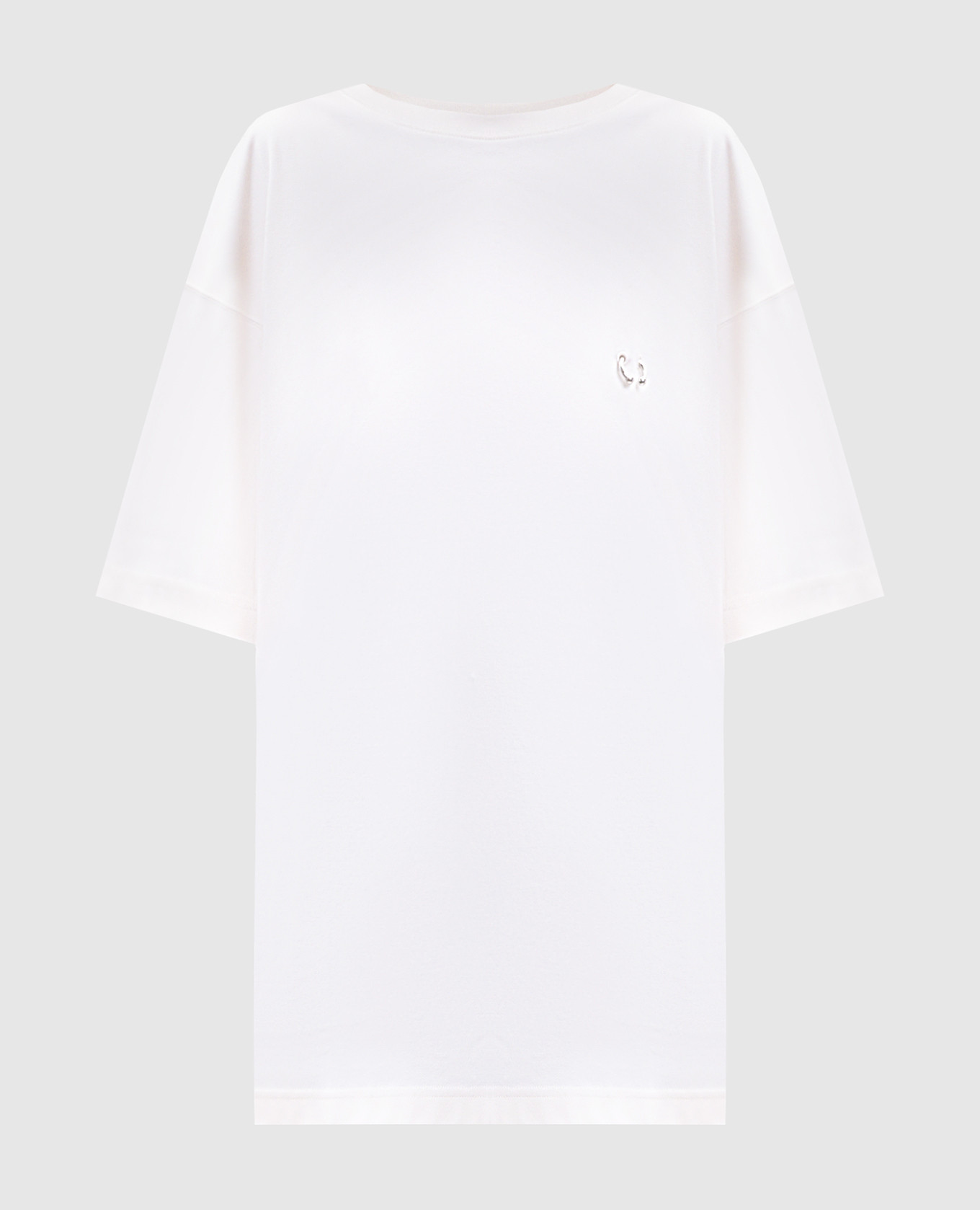 

Beige T-shirt with piercing Thierry Mugler