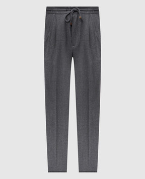 Brunello Cucinelli Gray wool pants ME226E1710
