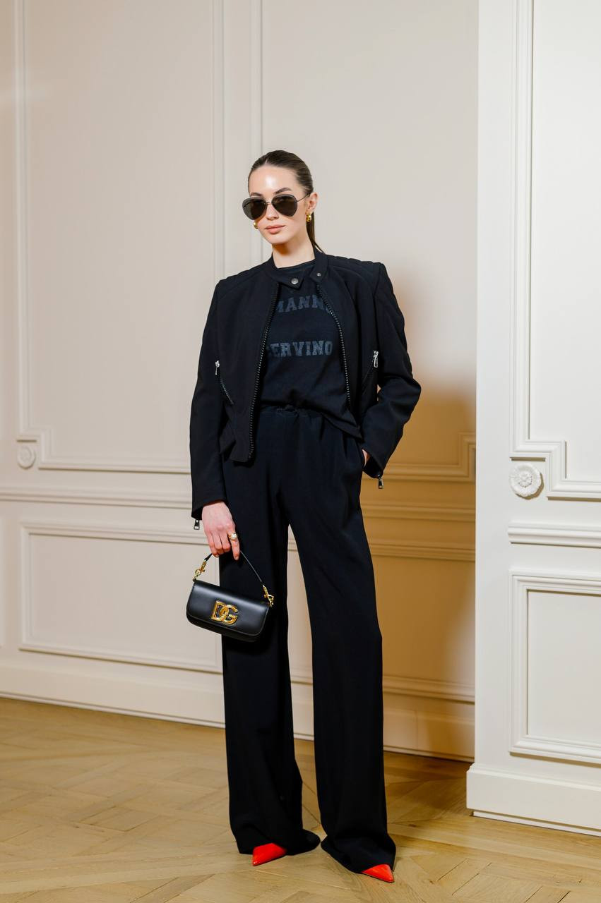 

Chiodo black jacket Ermanno Scervino