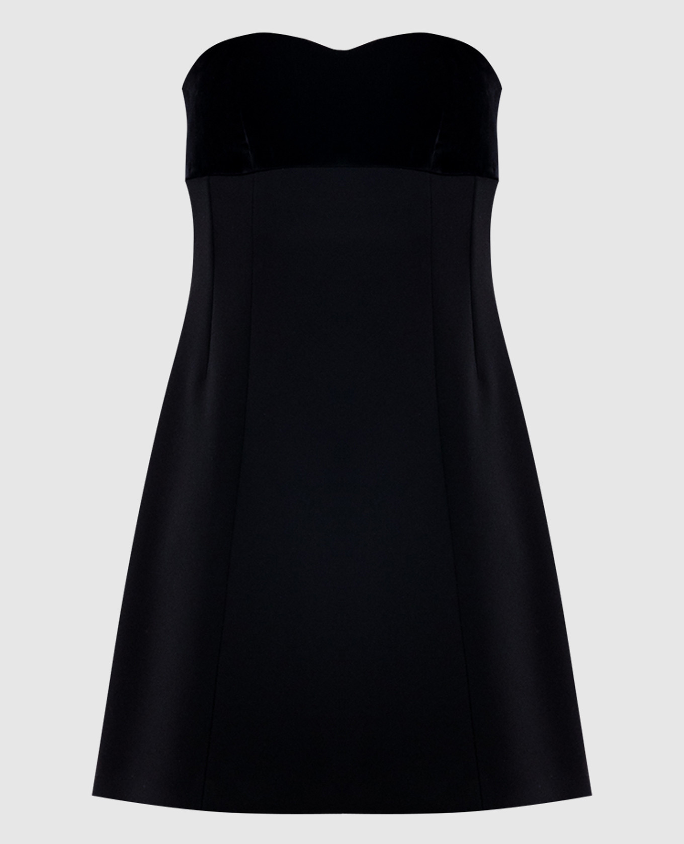 

Black bustier dress by TRANI Max Mara