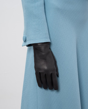 Sermoneta Gloves Grey leather gloves M39