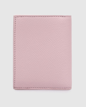 Valentino Pink leather wallet with logo 6W2P0AJ5SNP