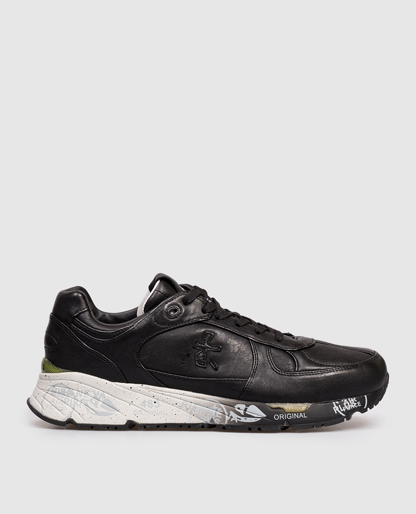 Black leather sneakers MASE Premiata
