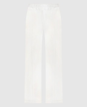 Dondup White insulated track pants DP831KF0234DIT1