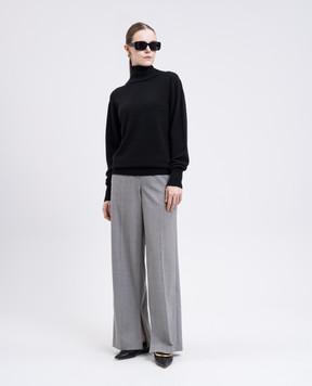 Jil Sander Black wool golf J02GP0015J13201