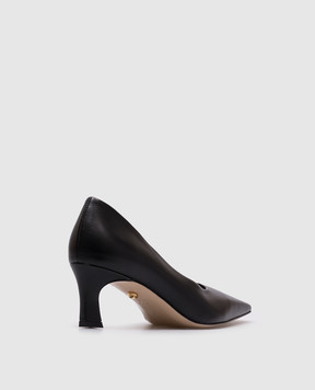Babe Pay Pls Black leather shoes 2505010844