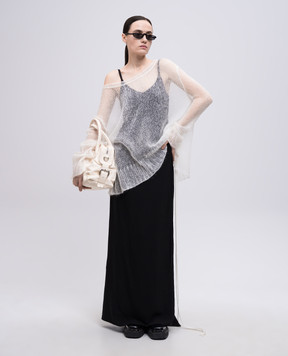 Ann Demeulemeester Black Sheila maxi skirt B0012791FA558