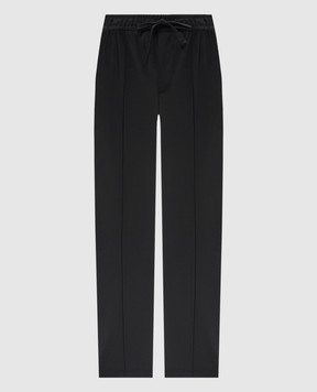 Dolce&Gabbana Black pants made of wool GP03ATFUBBQ
