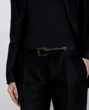 The Row Black Frame Leather Strap W1685L60
