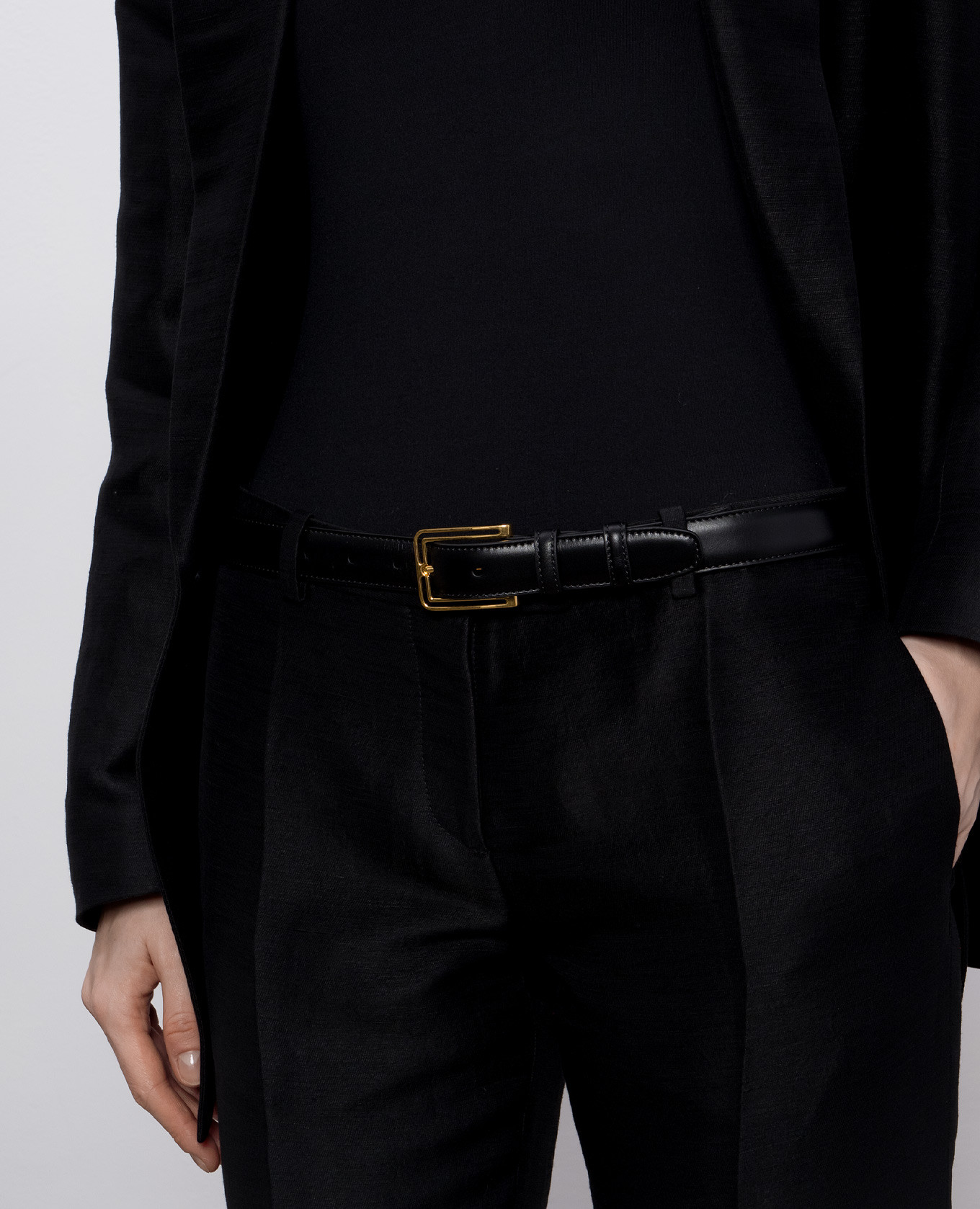 

Black Frame Leather Strap The Row