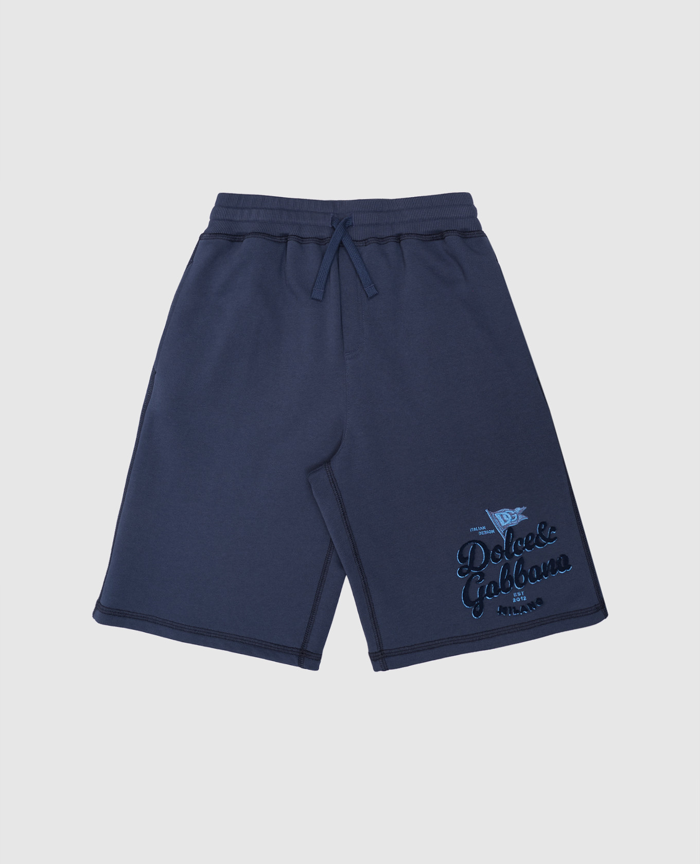 

Children's blue shorts with logo Dolce&Gabbana