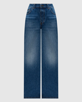 Khaite Winslow blue distressed jeans 1164917021