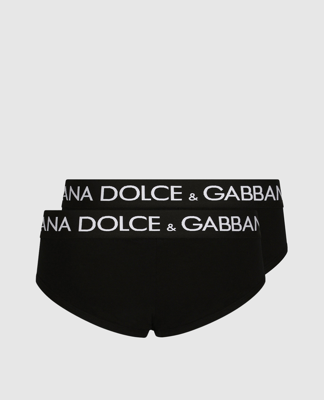 

Set of black briefs with logo Dolce&Gabbana