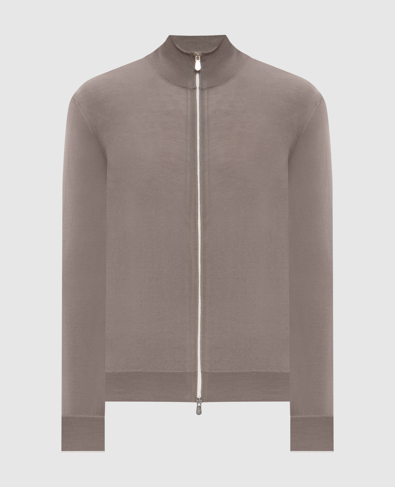 

Brown wool and cashmere cardigan Brunello Cucinelli