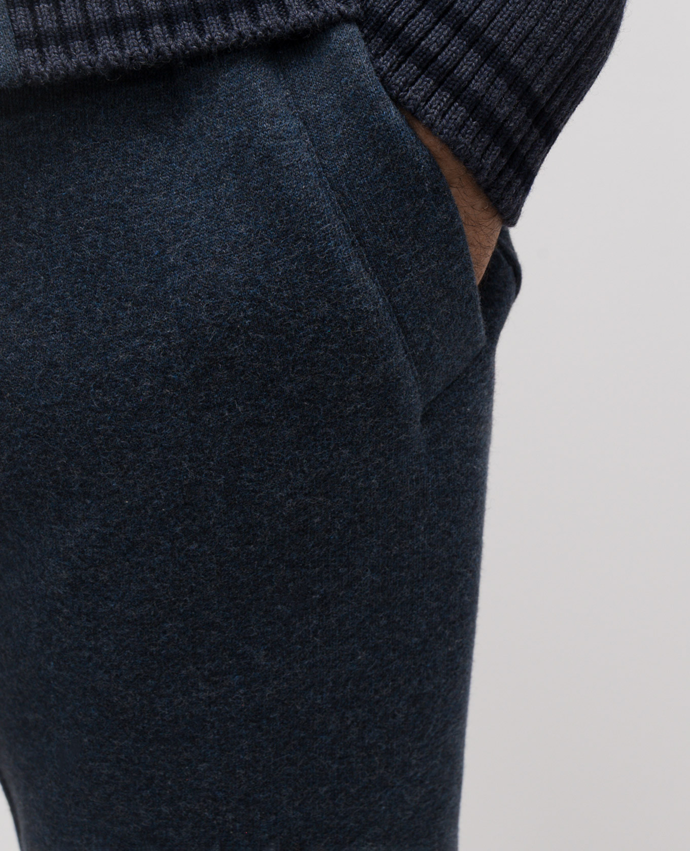 

Blue insulated track pants CAPOBIANCO