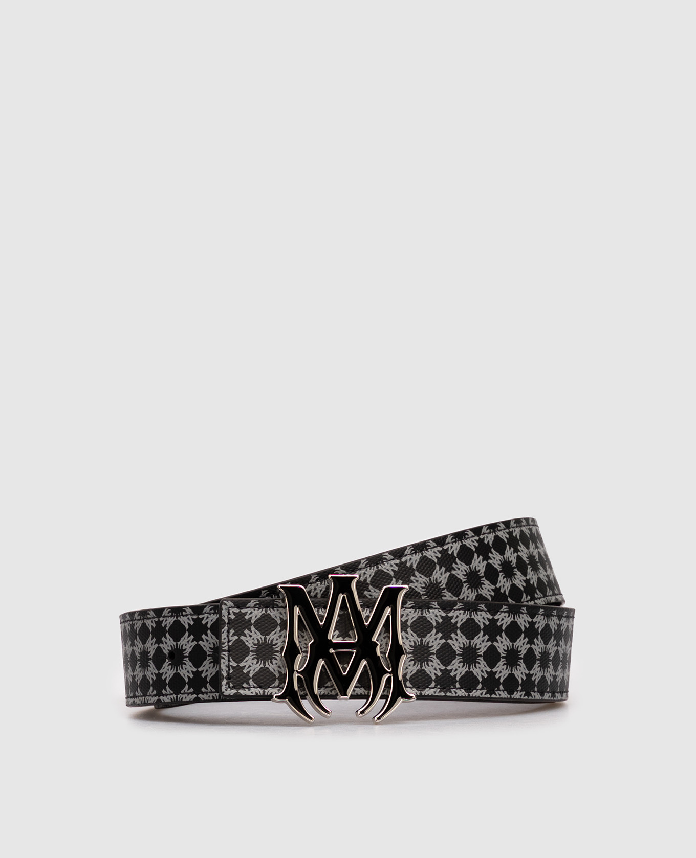 

Black leather belt MA QUAD AMIRI