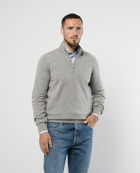 Brunello Cucinelli Gray cashmere jumper M2200124