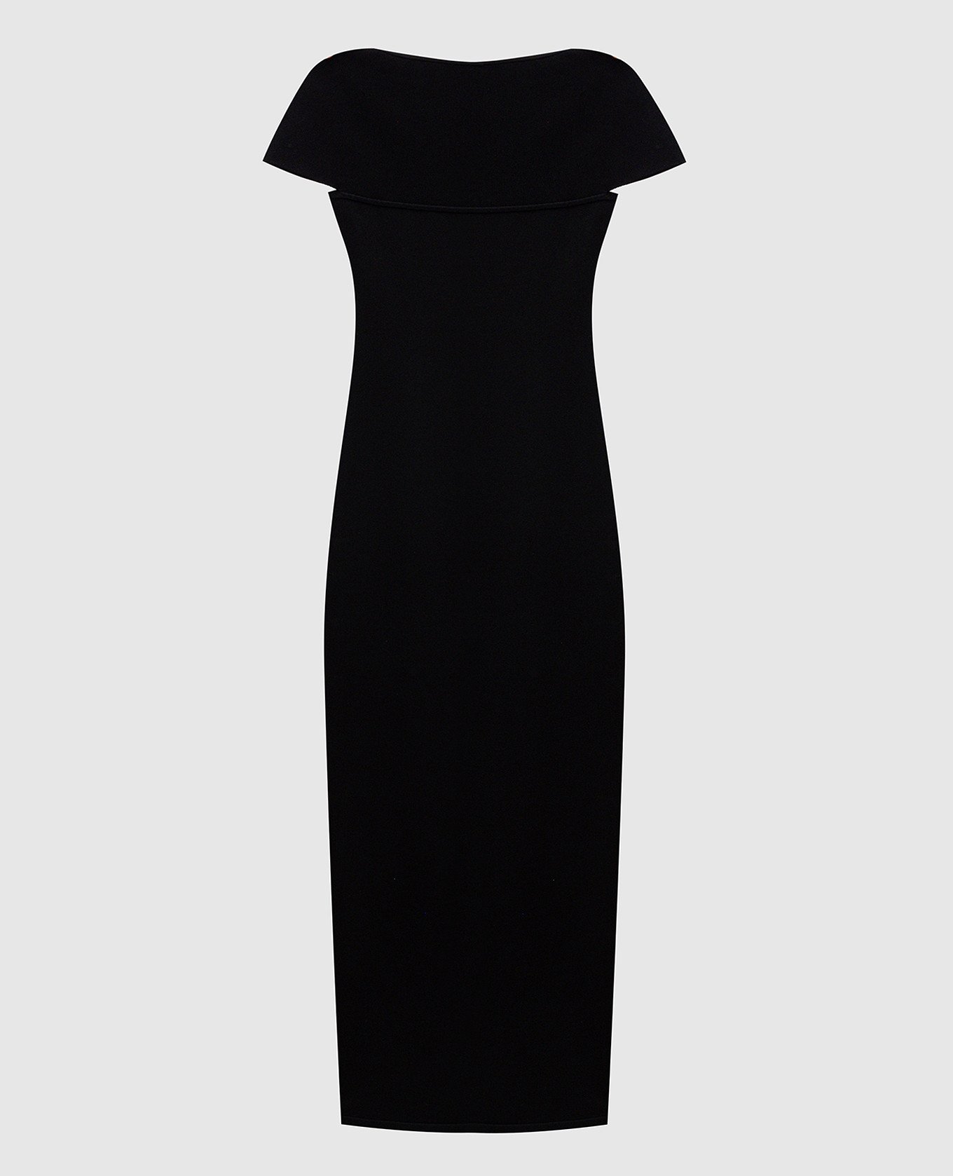 

Basile black dress with slit Khaite