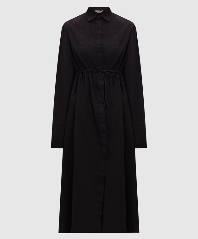 Alaia - Brown shirt dress 7S9C010TT170 - shop with Czech Republic delivery  at Symbol