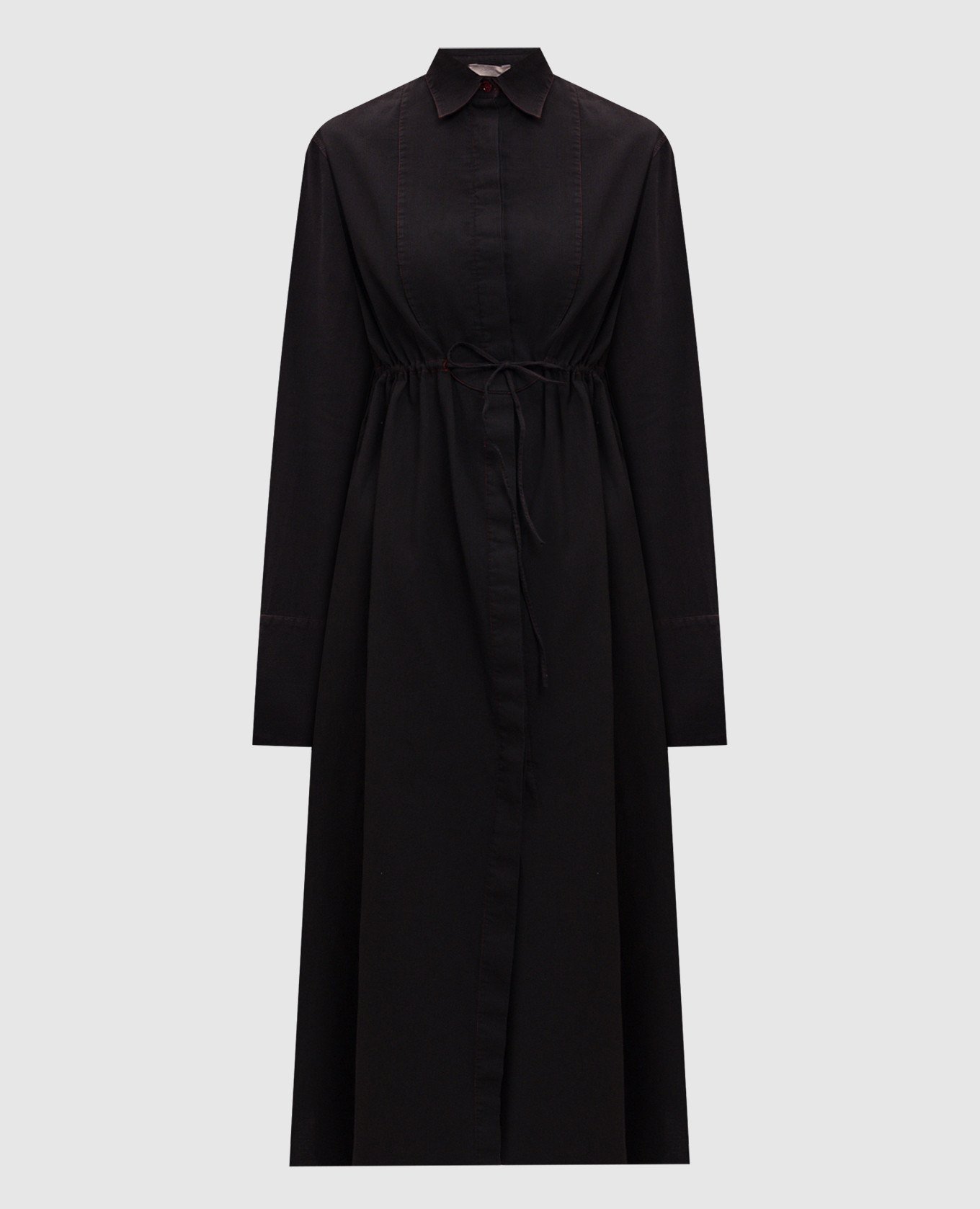 

Brown shirt dress Alaia