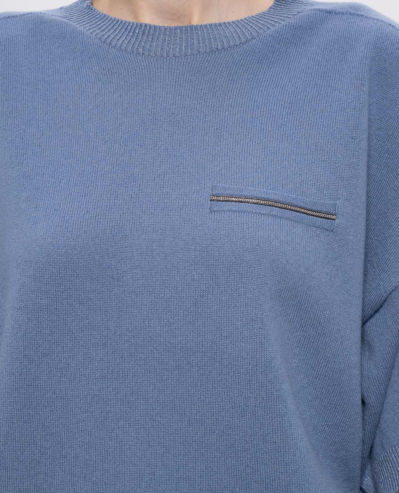 

Blue cashmere jumper Peserico