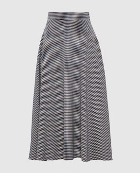 Dolce&Gabbana Midi skirt with patterned wool F4CWUTFQ3F1