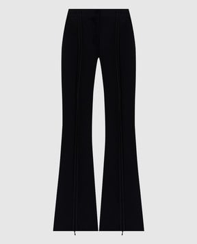 The Attico Black wool pants 251WCP00274WWW065AA