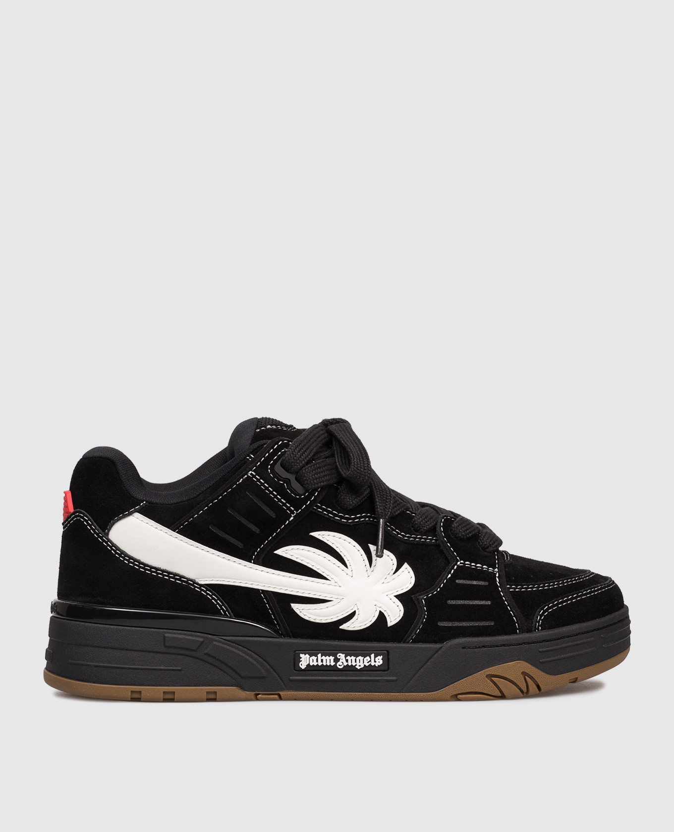 Black suede Venice sneakers Palm Angels