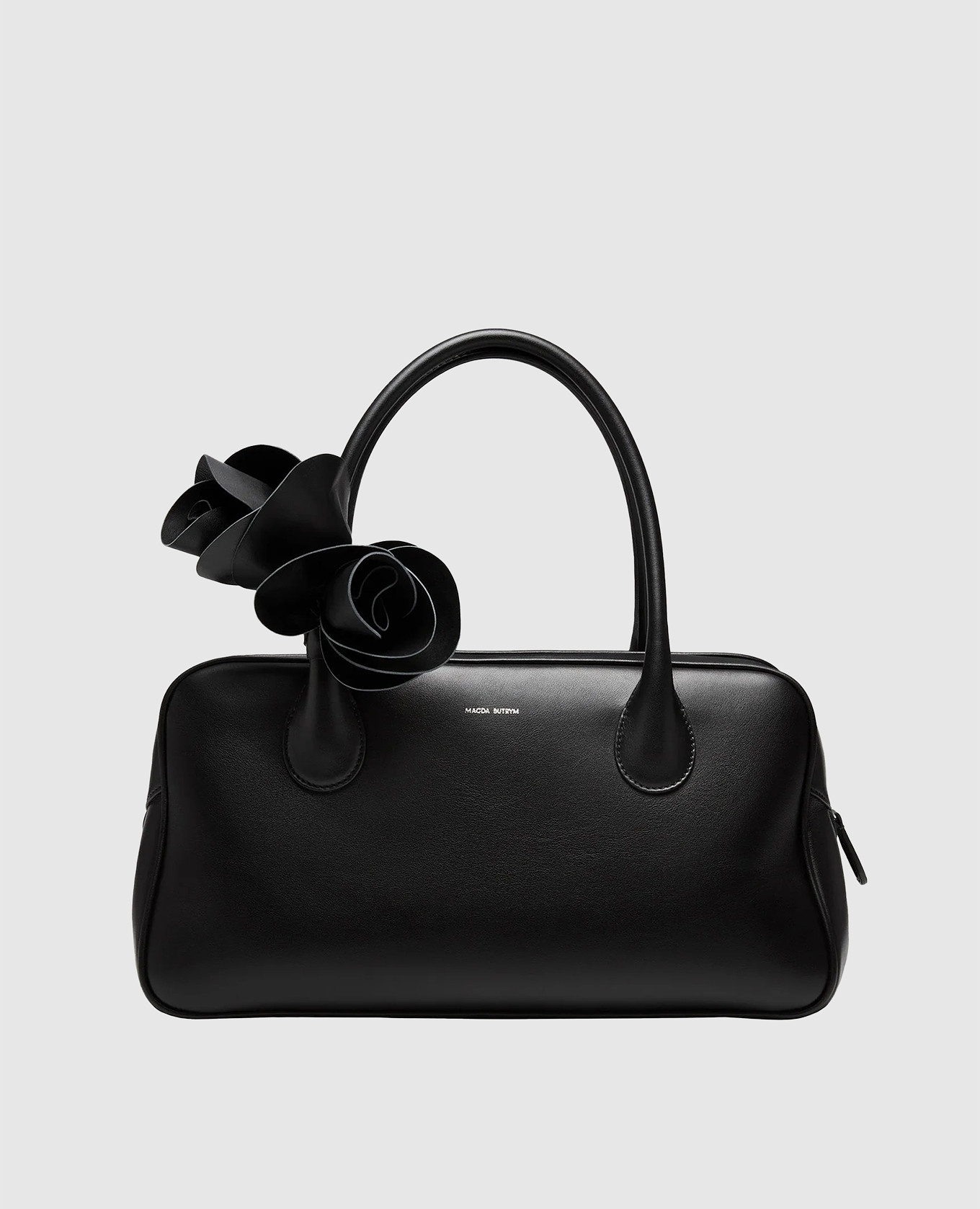 

Brigitte black leather tote bag Magda Butrym
