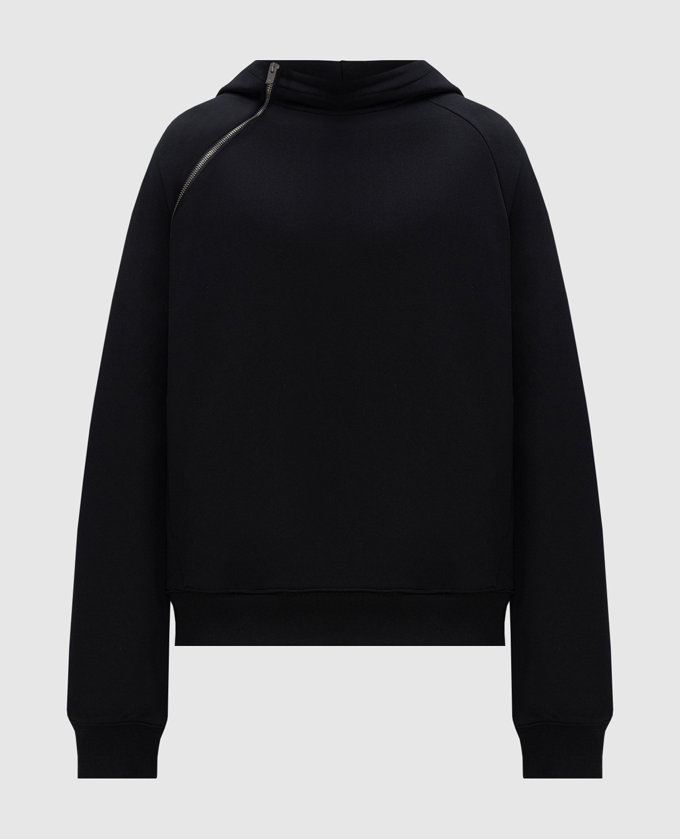 

Black Sequence Zip Hoodie Heliot Emil