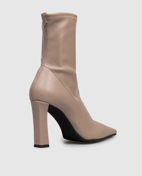 Giuseppe Zanotti Beige Barbaro stretch ankle boots I570001