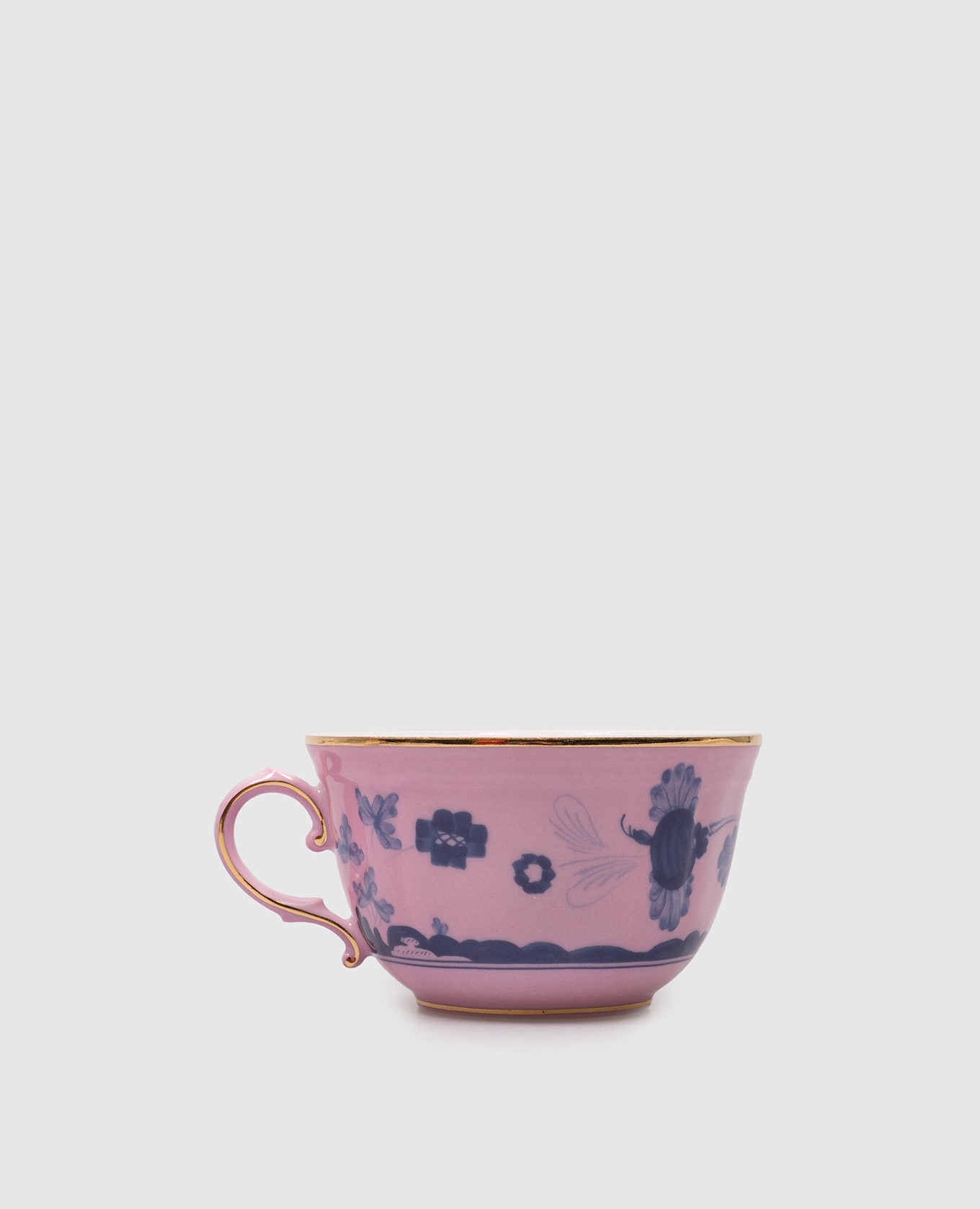 

Oriente Italiano Pink Porcelain Tea Cup 220 ml Ginori 1735