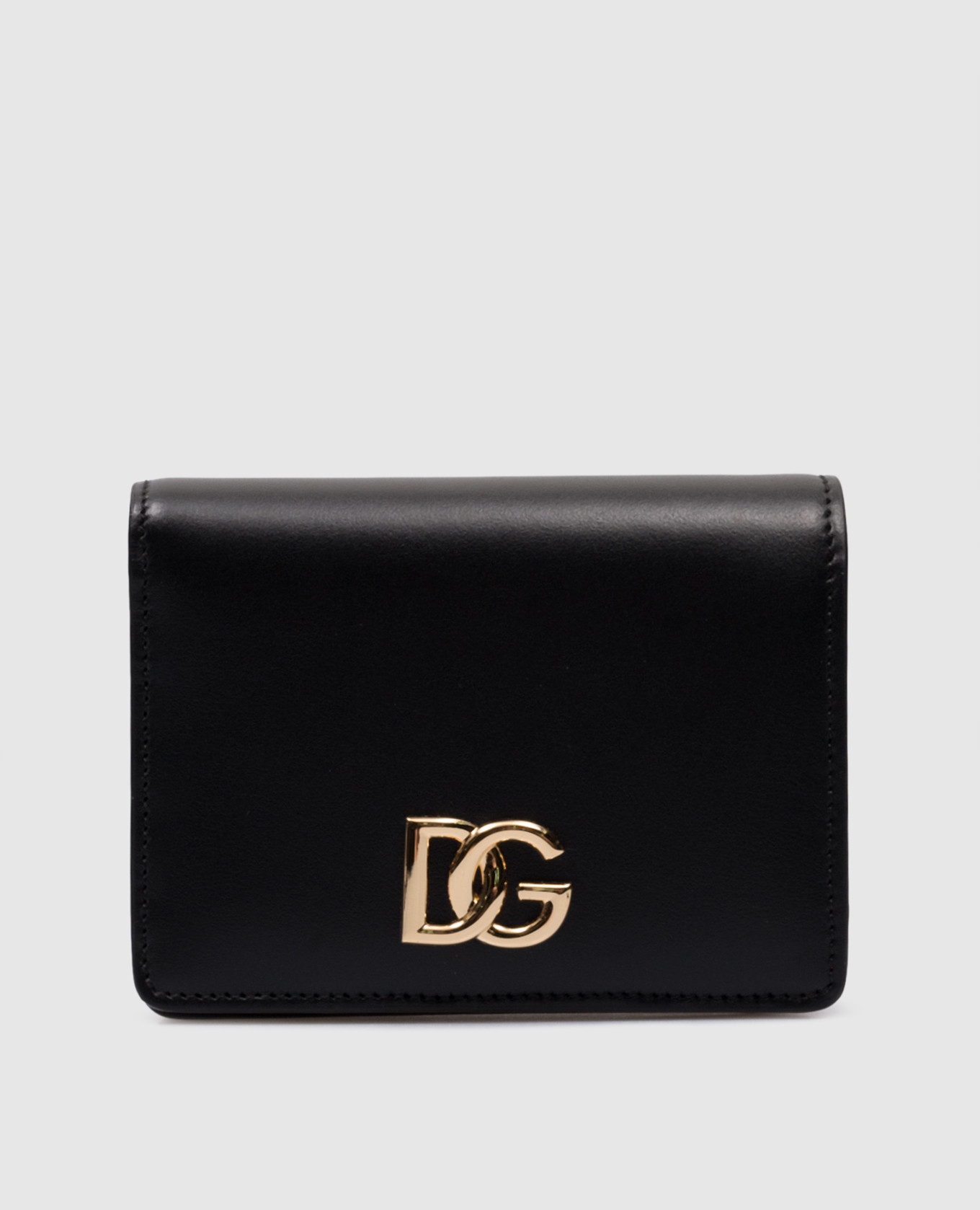 

Black leather wallet with DG logo Dolce&Gabbana